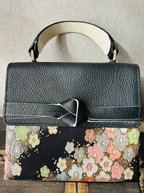 Kaguya Black with Flowers (slightly imperfect)